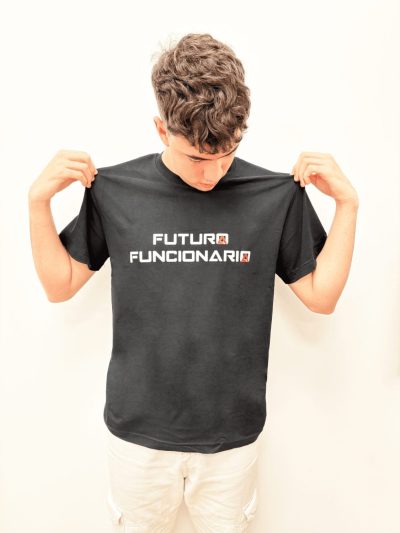 CAMISETA NEGRA FUTURO FUNCIONARIOA