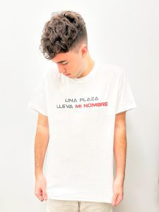 CAMISETA "UNA PLAZA LLEVA MI NOMBRE" HOMBRE