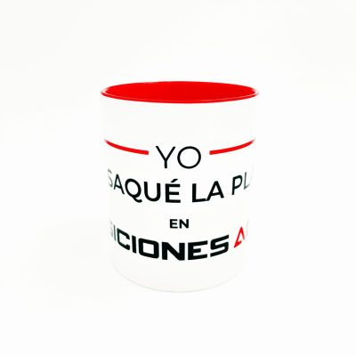 TAZA YO ME SAQUÉ LA PLAZA EN OA
