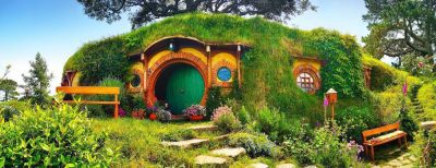 Hobbiton,Movie,Set,,Matamata,,New,Zealand,-,11,20,2019: