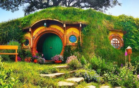 Hobbiton,Movie,Set,,Matamata,,New,Zealand,-,11,20,2019: