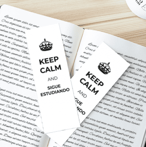 OPOMARCAPÁGINAS "KEEP CALM AND SIGUE ESTUDIANDO"
