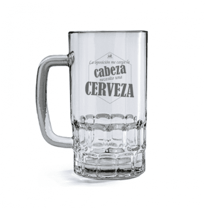 la oposicion me carga la cabeza necesito una cerveza transparente
